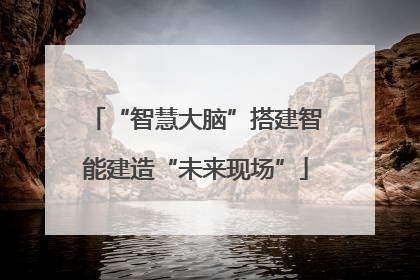 “智慧大脑”搭建智能建造“未来现场”