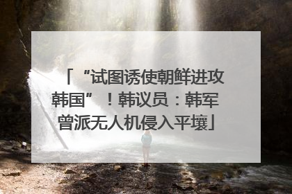 “试图诱使朝鲜进攻韩国”！韩议员：韩军曾派无人机侵入平壤