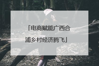 电商赋能广西合浦乡村经济腾飞
