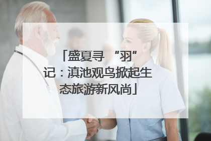 盛夏寻 “羽” 记：滇池观鸟掀起生态旅游新风尚