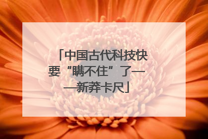 中国古代科技快要“瞒不住”了——新莽卡尺