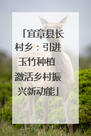 宜章县长村乡：引进玉竹种植 激活乡村振兴新动能