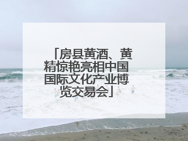 房县黄酒、黄精惊艳亮相中国国际文化产业博览交易会