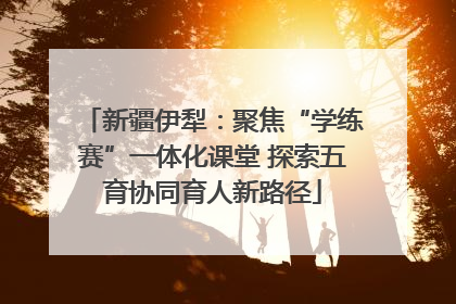 新疆伊犁：聚焦“学练赛”一体化课堂 探索五育协同育人新路径