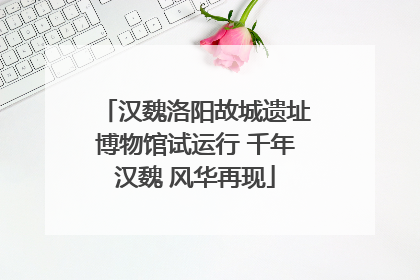 汉魏洛阳故城遗址博物馆试运行 千年汉魏 风华再现
