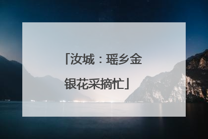 汝城：瑶乡金银花采摘忙