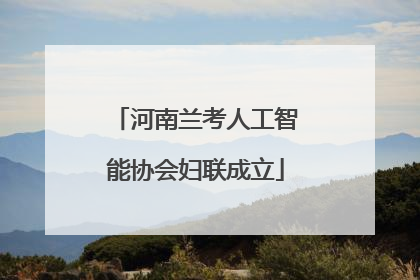 河南兰考人工智能协会妇联成立