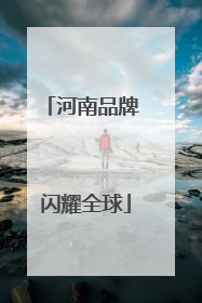 河南品牌 闪耀全球