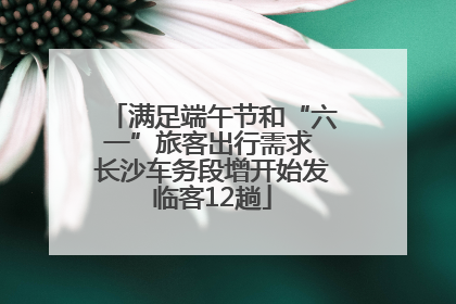 满足端午节和“六一”旅客出行需求 长沙车务段增开始发临客12趟