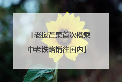 老挝芒果首次搭乘中老铁路销往国内
