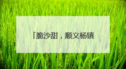脆沙甜，顺义杨镇“小店西瓜”熟了