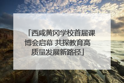 西咸黄冈学校首届课博会启幕 共探教育高质量发展新路径