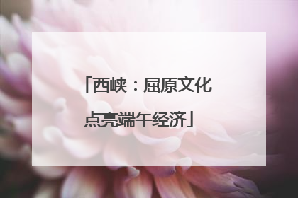 西峡：屈原文化点亮端午经济