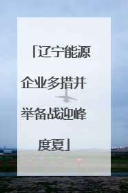 辽宁能源企业多措并举备战迎峰度夏