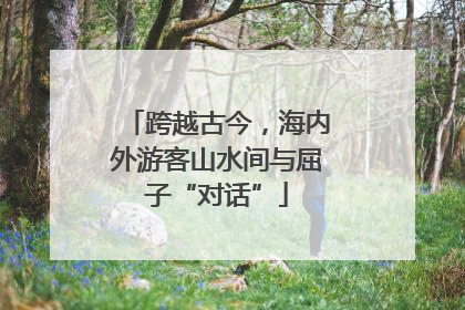跨越古今，海内外游客山水间与屈子“对话”