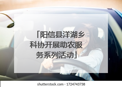 阳信县洋湖乡科协开展助农服务系列活动